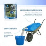 Wassertransportbeutel, faltbar, 80 l – Hofman Animal Care AquaTrans – Bild 5