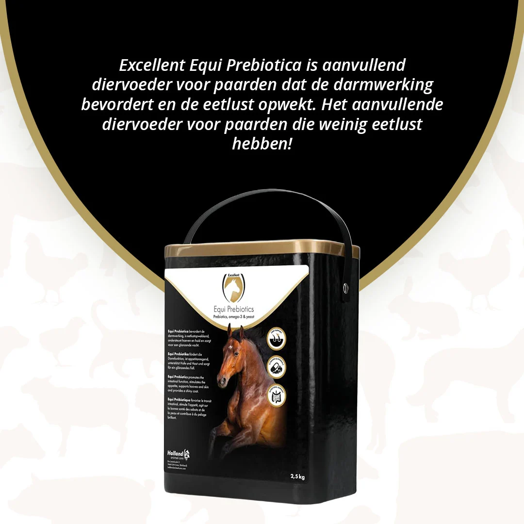 Präbiotika für Pferde mit Omega 3 und Hefe, 2,5 kg – Excellent Horse Prebiotics – Bild 2