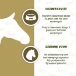 Gelenksupplement für Pferde mit MSM und Kurkuma, 1 kg – Excellent Horse PureFree – Bild 4