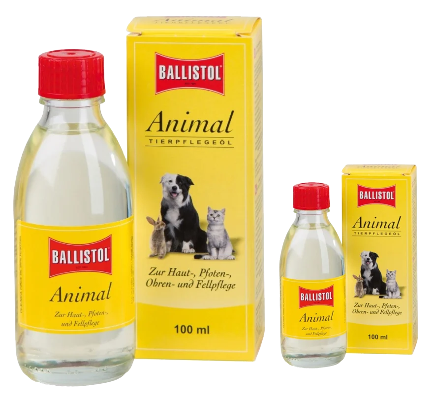 Pflegeöl für Haut und Fell von Pferden, 100 ml – Ballistol Animal Oil – Bild 1