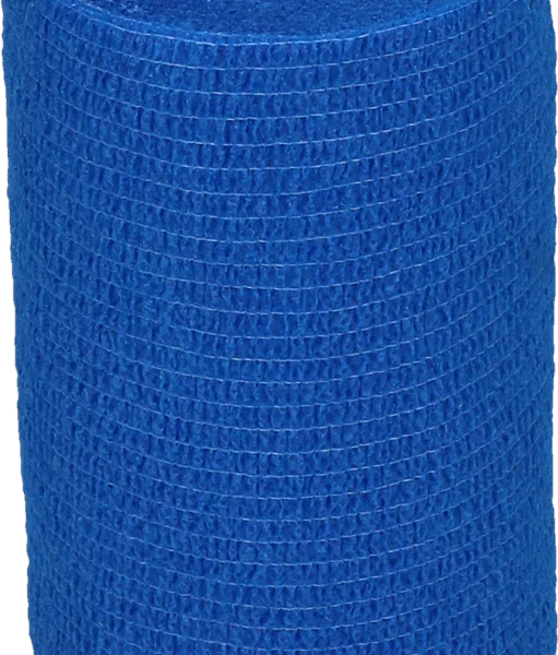 Selbsthaftende Bandage für Beine und Hufe, 10 cm, Blau – Excellent Bandage Animal Profi