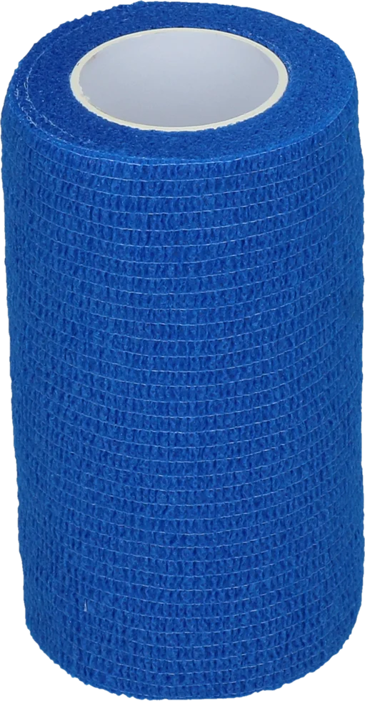 BAND0000L.png Selbsthaftende Bandage für Beine und Hufe, 10 cm, Blau – Excellent Bandage Animal Profi – Bild 1