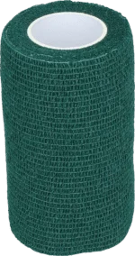 Selbsthaftende Bandage für Beine und Hufe, 10 cm, Grün – Excellent Bandage Animal Profi
