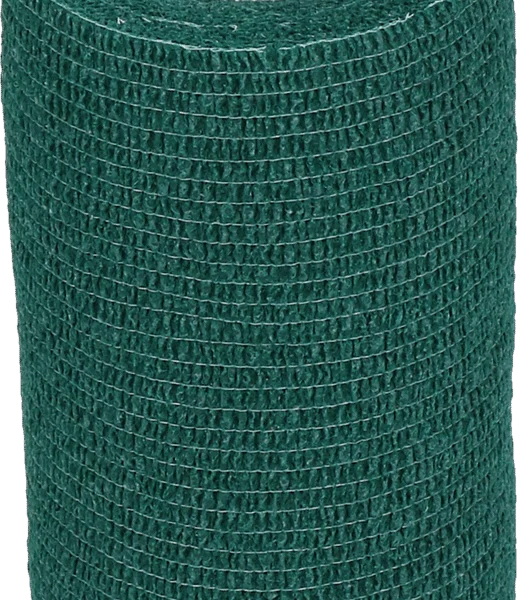 Selbsthaftende Bandage für Beine und Hufe, 10 cm, Grün – Excellent Bandage Animal Profi