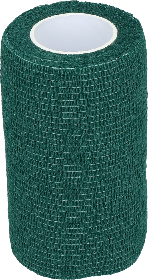 BAND0000N.png Selbsthaftende Bandage für Beine und Hufe, 10 cm, Grün – Excellent Bandage Animal Profi – Bild 1