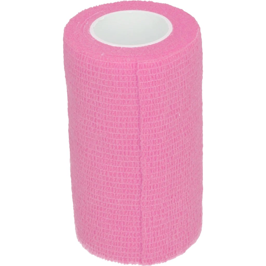 Selbstklebende Bandage für Beine und Hufe, 10 cm, Rosa – Excellent Bandage Animal Profi – Bild 1