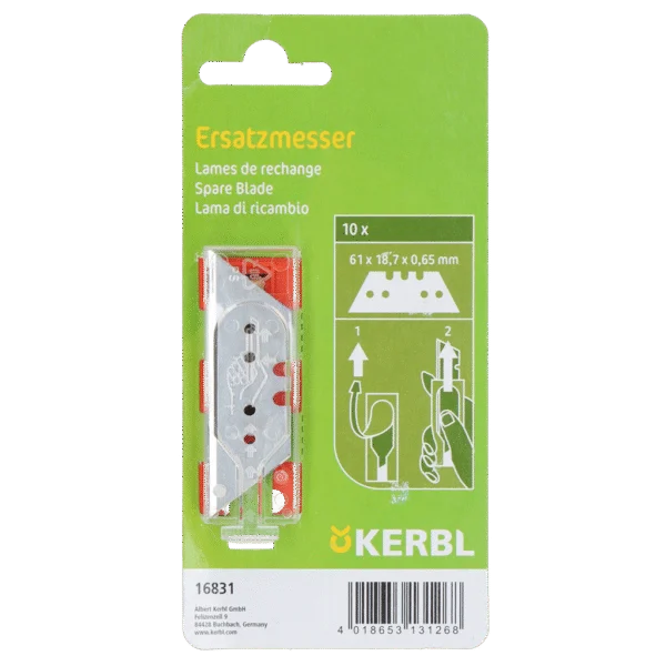 Ersatzklingen für Klauenbandageschneider, 10 Stück – Kerbl