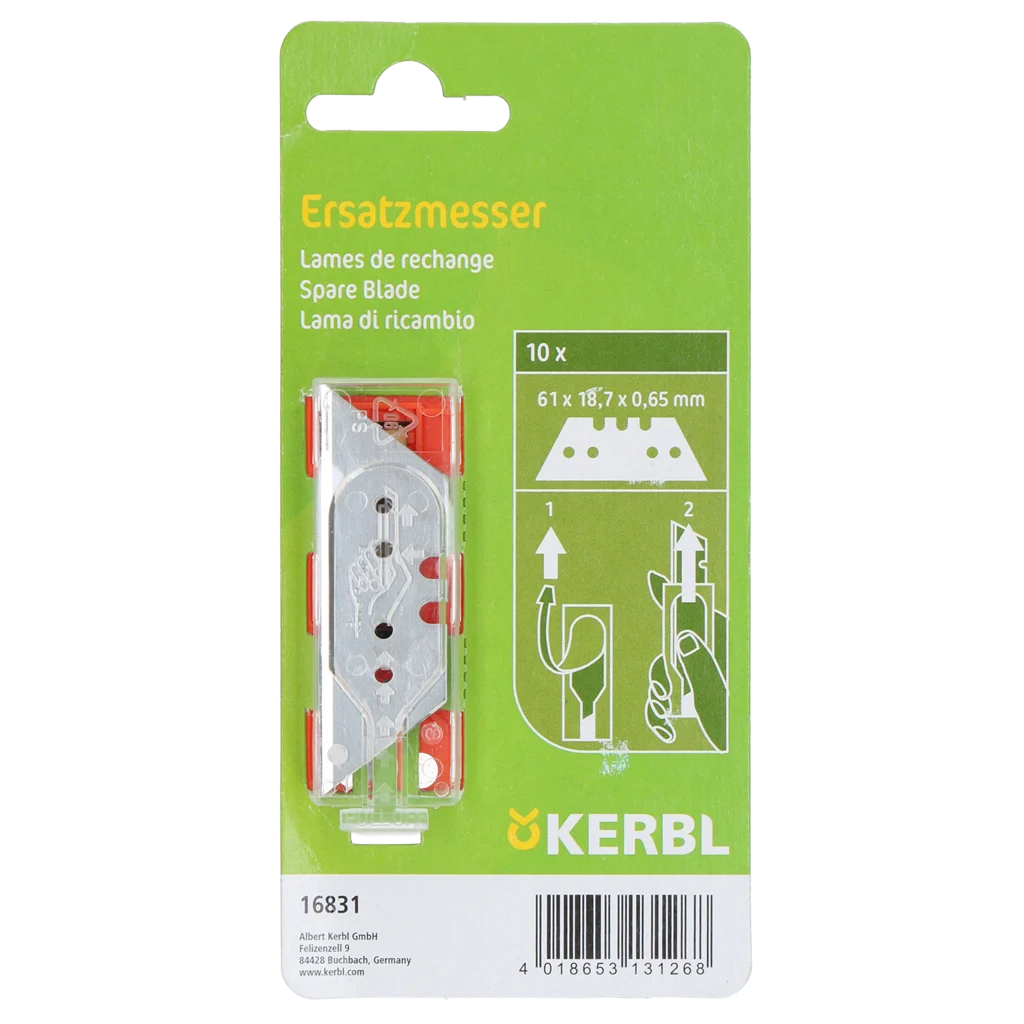 BAND0000NE.png Ersatzklingen für Klauenbandageschneider, 10 Stück – Kerbl – Bild 1