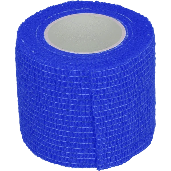 Selbsthaftende Bandage 5 cm Blau – Excellent Bandage Animal Profi