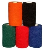 Pferdeverband, Blau, 10 cm breit und 4,5 m lang – Andover Healthcare PowerFlex