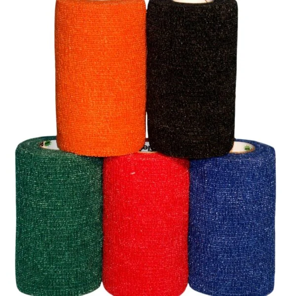 Pferdeverband, Blau, 10 cm breit und 4,5 m lang – Andover Healthcare PowerFlex