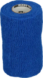 Pferdeverband, Blau, 10 cm breit und 4,5 m lang – Andover Healthcare PowerFlex – Bild 3