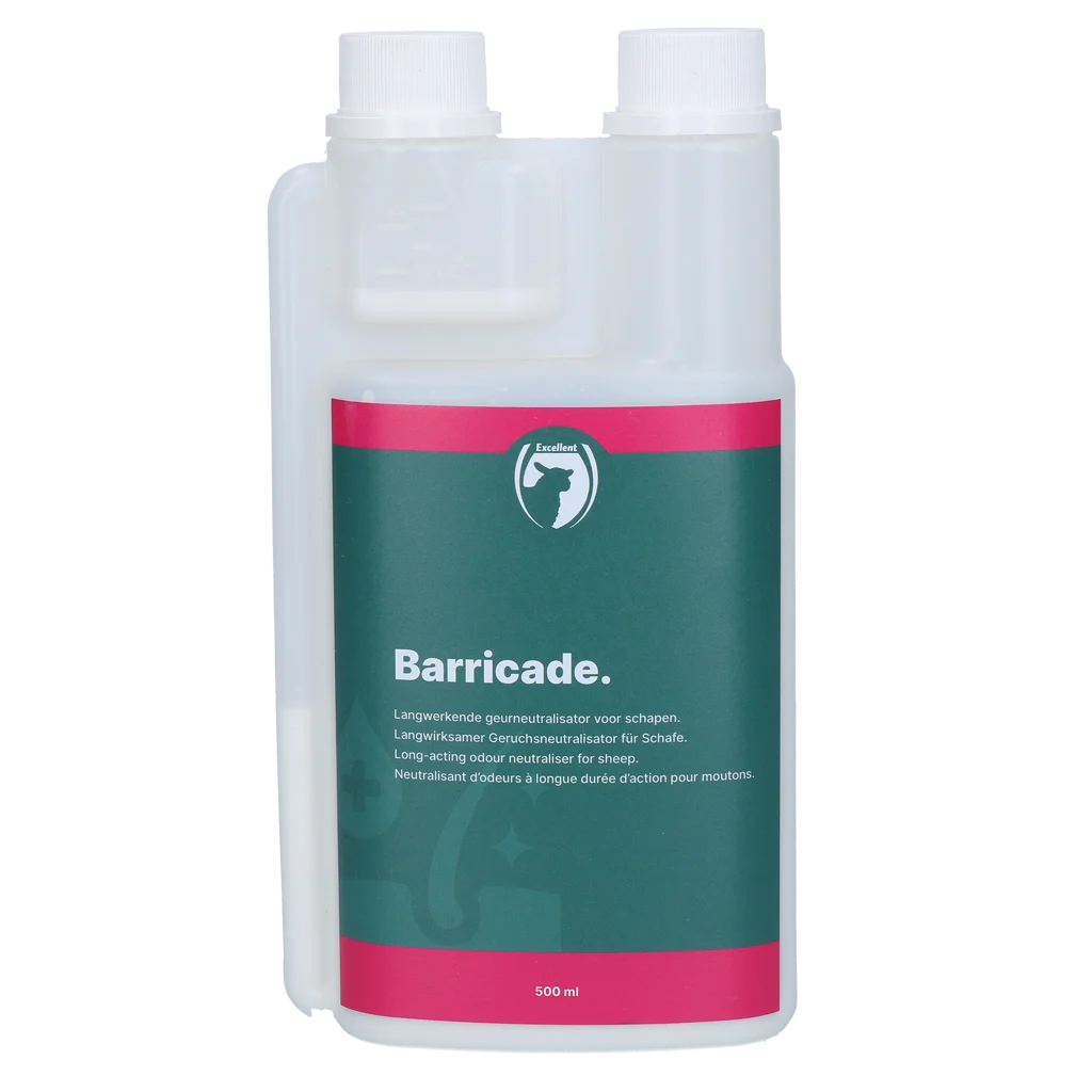 BARR00500.png Geruchsmaske für Schafe mit natürlichen Ölen, 500 ml – Excellent Barricade Schaap – Bild 1