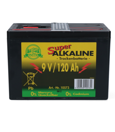 Weidezaunbatterie 9 V, 120 Ah – Gobel Durobat