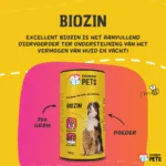 Fellergänzungsfuttermittel für Hunde und Katzen mit Biotin, 750 g – Excellent Pets Biozin – Bild 2