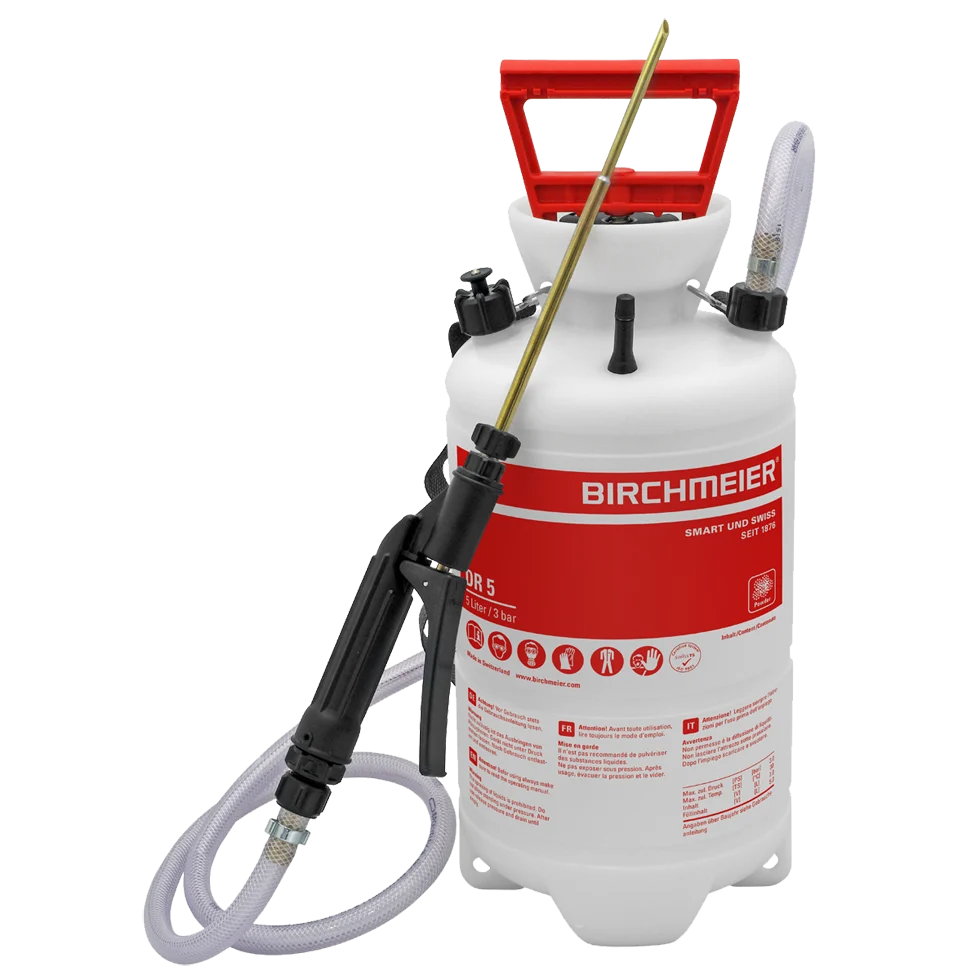 BIRC05000.png Pulverzerstäuber mit Handpumpe, 5 l – Birchmeier DR5 – Bild 1