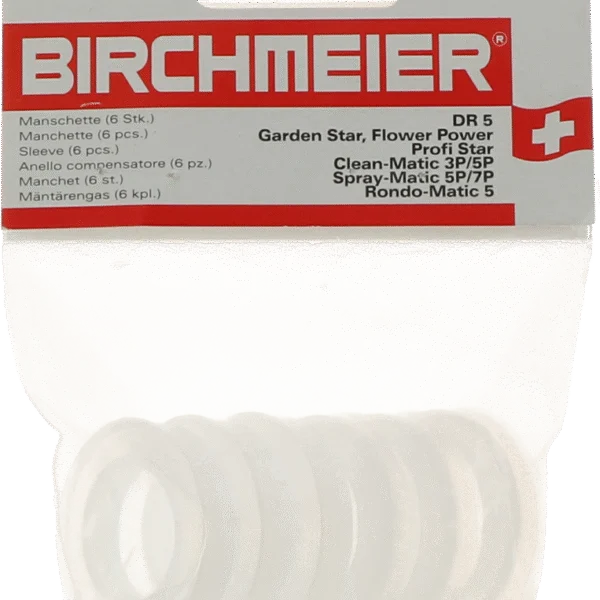 Kolbenringe für Pulverzerstäuber, 6 Stück – Birchmeier DR5