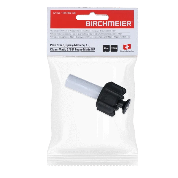 Sicherheitsventil für Pulverzerstäuber, 4 bar – Birchmeier DR5