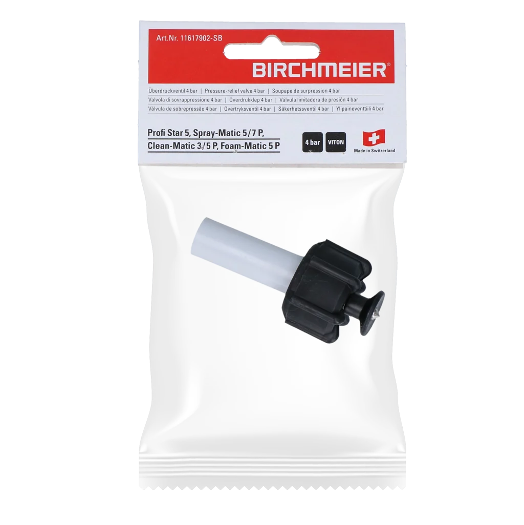 Sicherheitsventil für Pulverzerstäuber, 4 bar – Birchmeier DR5 – Bild 1