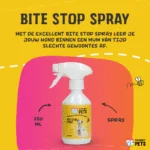 Anti Knabber Spray für Hunde und Katzen mit Bitterstoff, 250 ml – Excellent Pets Bite Stop Spray – Bild 3