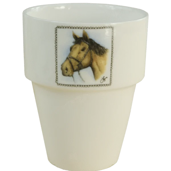 Milchbecher mit Pferd – Boerenwinkel