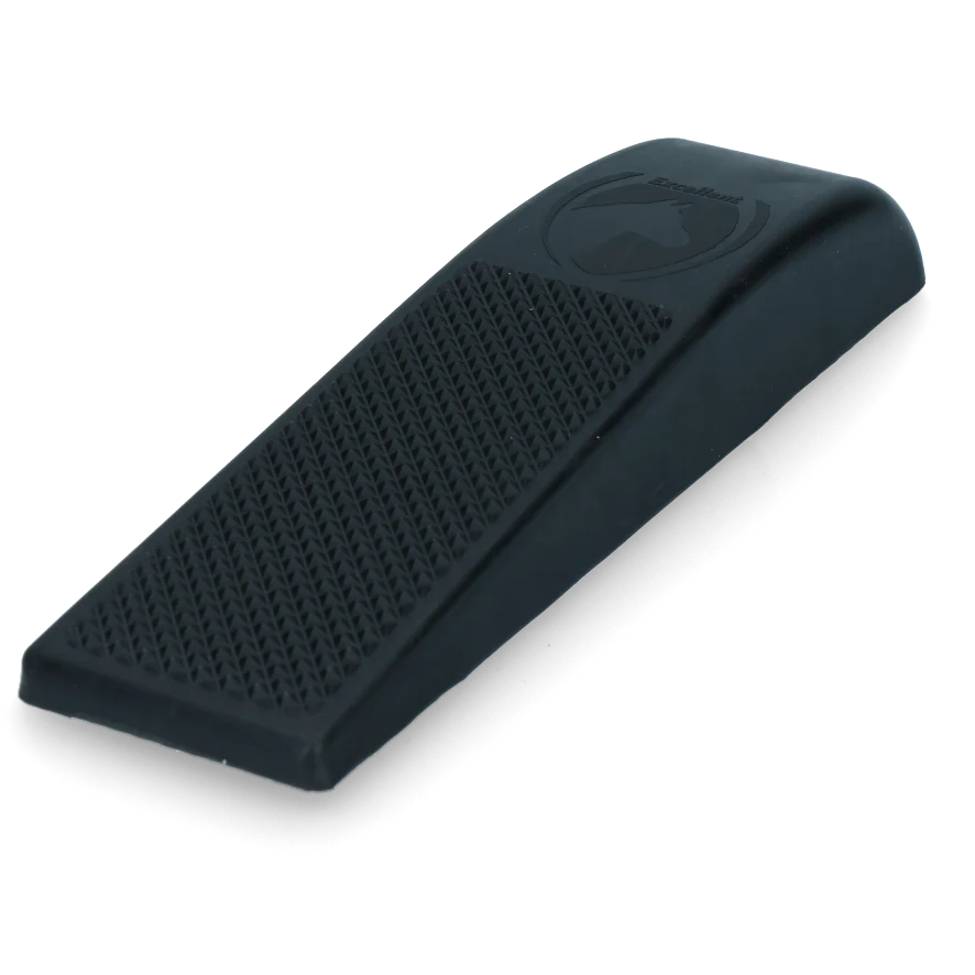 Pferdebürste L zur Fellpflege, 23 x 6,5 x 3 cm, Schwarz – Excellent Horse Grooming Brush – Bild 3