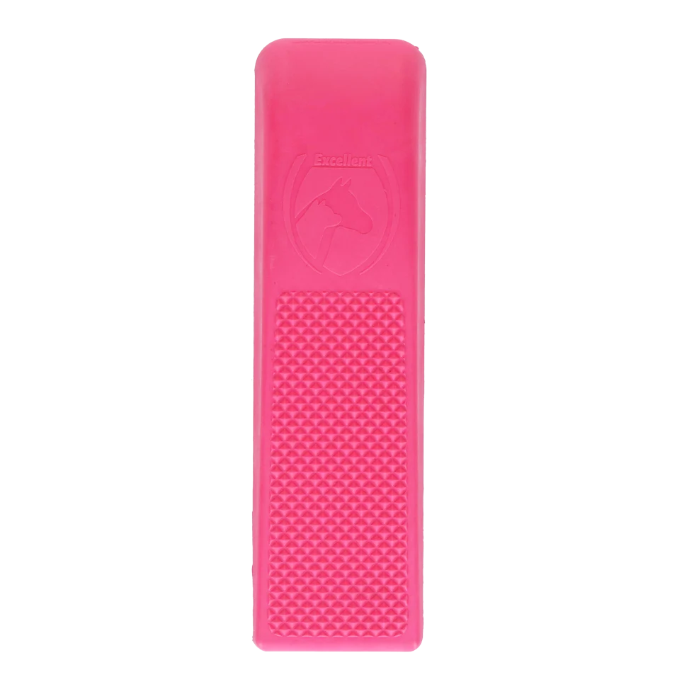 Hundebürste zum Waschen und Massieren Medium Rosa, 17,5 cm – Excellent Pets Grooming Brush – Bild 3