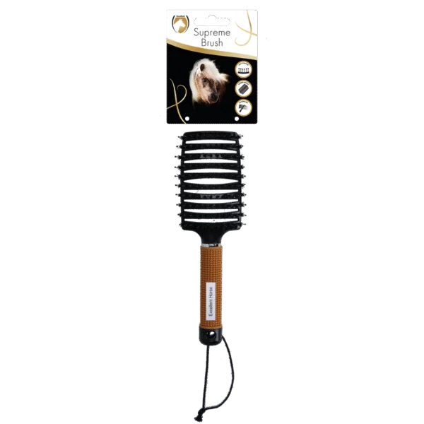 Mähnenbürste zum Entwirren, 24,5 cm, Gold – Excellent Horse Supreme Brush