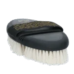 Weiche Pferdebürste mit Ziegenhaar und flexibler Oberseite – Excellent Horse Flexi Brush Shine