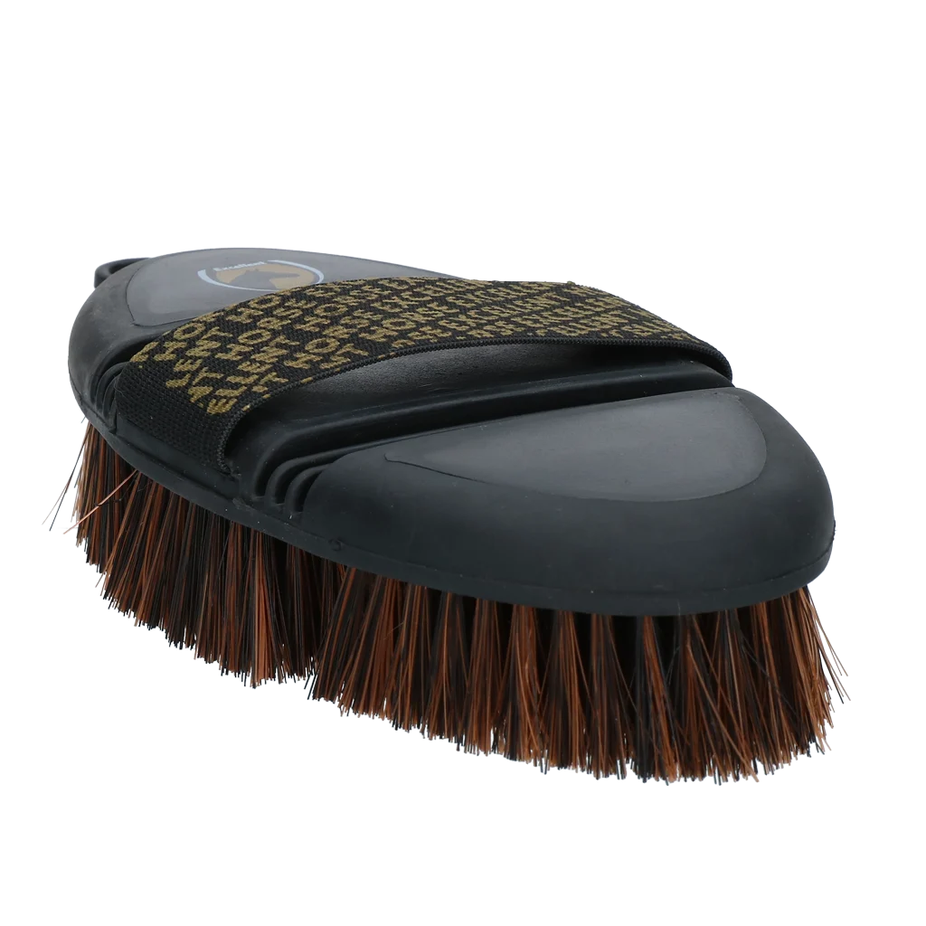 Weiche Pferdebürste für Staub und Sand mit flexiblem Bürstenrücken – Excellent Horse Flexi Brush Soft – Bild 1