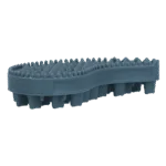 Hundebürste aus Silikon für langes Fell, 12 x 6,5 x 2,5 cm – Excellent Pets Soft Silicone Brush – Bild 2