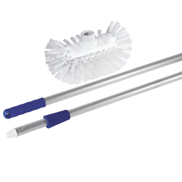 Milchtankbürste mit Aluminiumstiel, 20 cm – Bürsten Walter Hygiene 1A Melktank Set