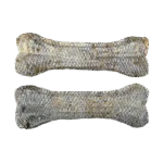 Kausnack aus Lachs, 12 cm – Braaaf Seafood Fish Bone – Bild 3