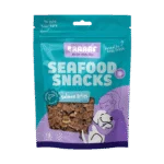 Lachsbites für Hunde, luftgetrocknet – Braaaf Seafood Zalm Bites