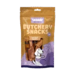 Kausnack aus Rinderkopfhaut in Stücken für Hunde, 150 g – Braaaf Butchery
