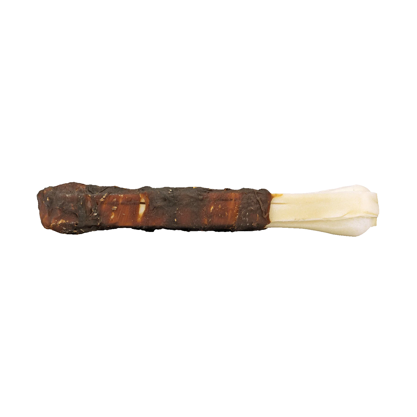 Kauknochen mit Ente, gepresst, 20 cm – Braaaf Rawhide Pressed Bone – Bild 2