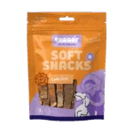 Weiche Hundesnacks mit Lamm und Fisch, getreidefrei, 85 g – Braaaf Soft Snack Slices