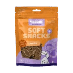 Hundesnack in Chipform mit Lamm und Fisch, getreidefrei, 85 g – Braaaf Soft Snack Chips
