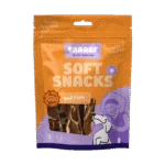 Hundesnack in Filetform mit Rind und Fisch, getreidefrei, 85 g – Braaaf Soft Snack Filet