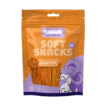 Hundesnackstreifen mit Huhn, getreidefrei, 85 g – Braaaf Soft Snack Huhnstückchen