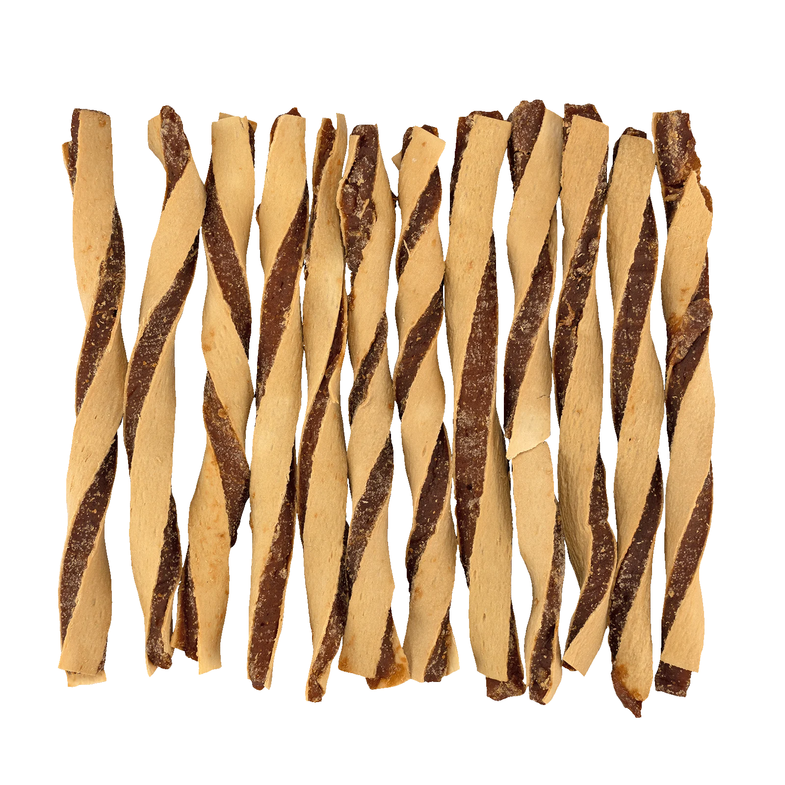 Hundesnack in gedrehter Sandwichform mit Huhn und Fisch, getreidefrei, 85 g – Braaaf Soft Snack Gedrehtes Sandwich – Bild 3