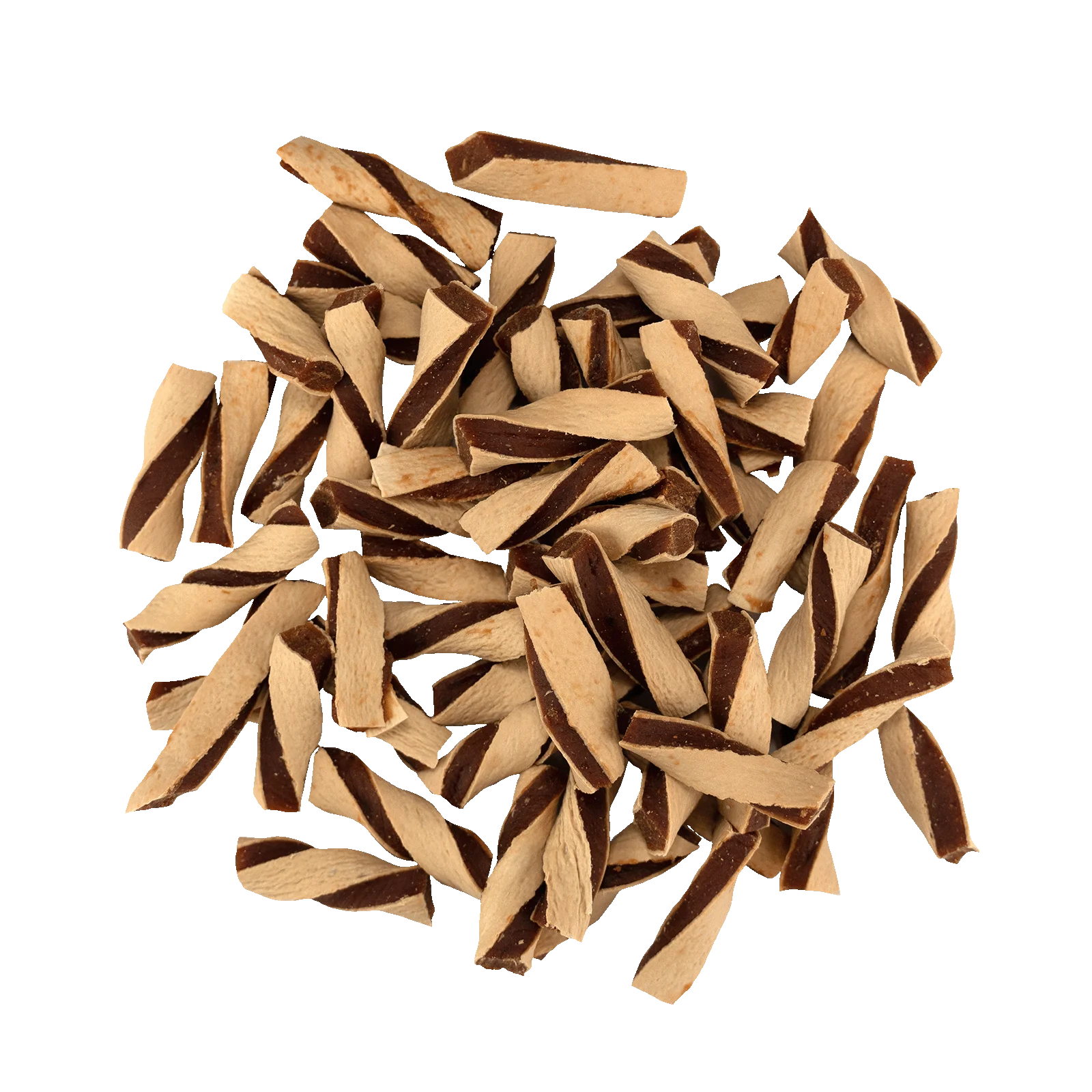 Hundesnack-Häppchen mit Huhn und Fisch, getreidefrei, 85 g – Braaaf Soft Snack Gedraaide Bites – Bild 3