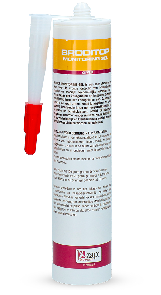 Lokgel voor Monitoring van Muizen en Ratten, 300 ml – Broditop Monitoring Gel Lockgel zur Überwachung von Mäusen und Ratten, 300 ml – Broditop Monitoring Gel