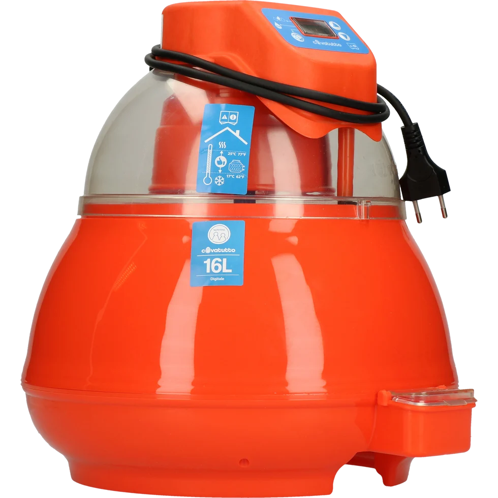 BROE012.png Digitaler Brutapparat für 14 bis 16 Hühnereier – Covatutto 16L Digital – Bild 1