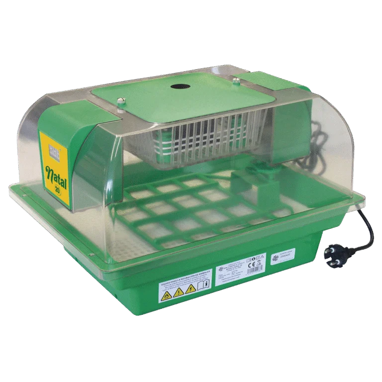 Brutmaschine für 16 Eier mit automatischer Wendung – Zar Cudeyo Natal 20