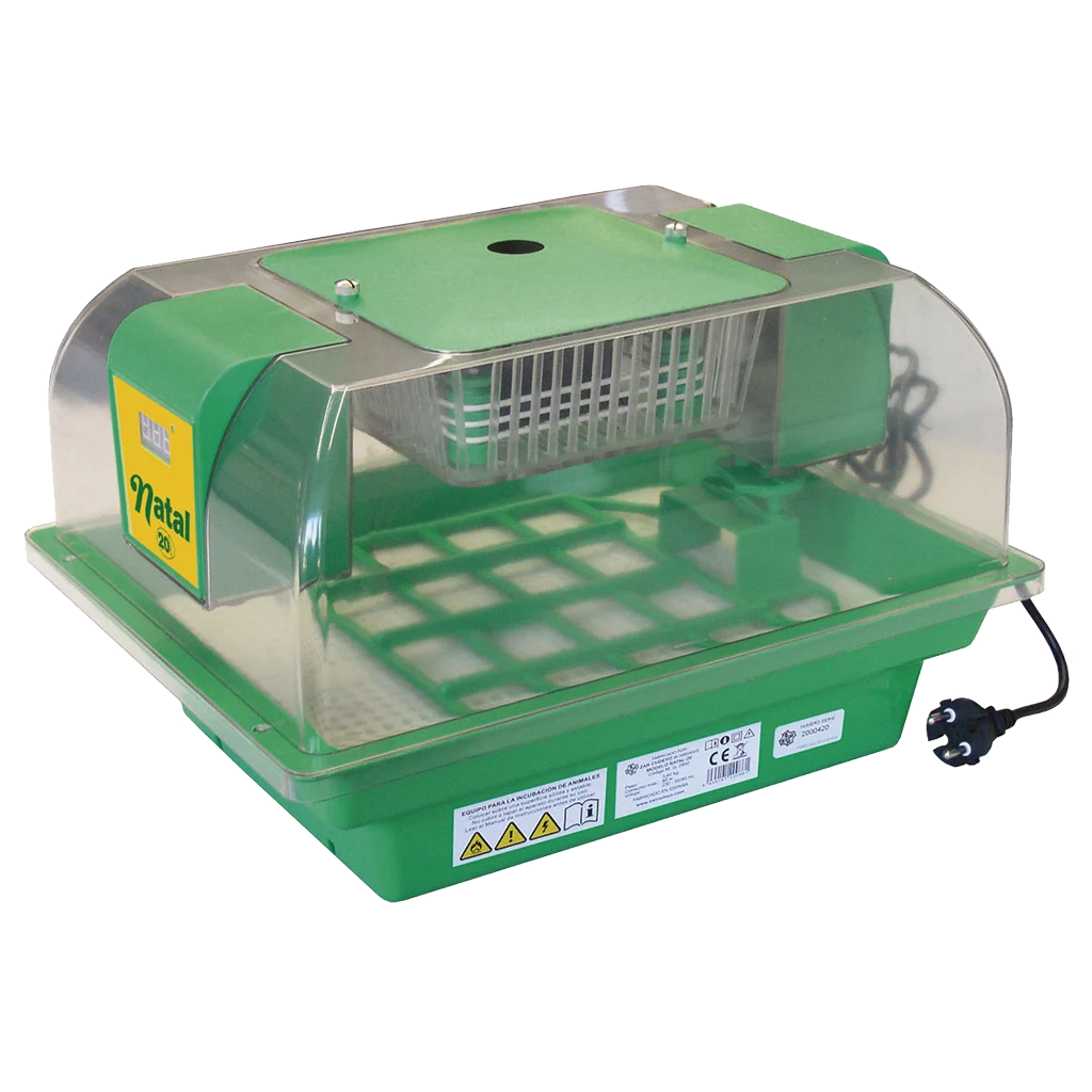 Brutmaschine für 16 Eier mit automatischer Wendung – Zar Cudeyo Natal 20 – Bild 1