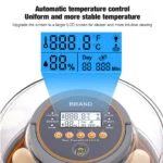 Digitale Brutmaschine für 12 Eier mit automatischer Wendung – Hofman Animal Care – Bild 6