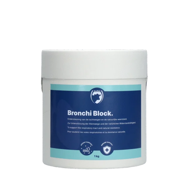 Ergänzungsfuttermittel mit Kräutern für Kälber und Lämmer, 1 kg – Excellent Bronchi Block
