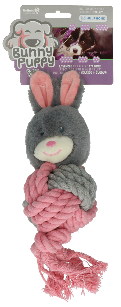 Hondenbal – Bunny Puppy Ropey Ball Hundeball – Bunny Puppy Ropey Ball
