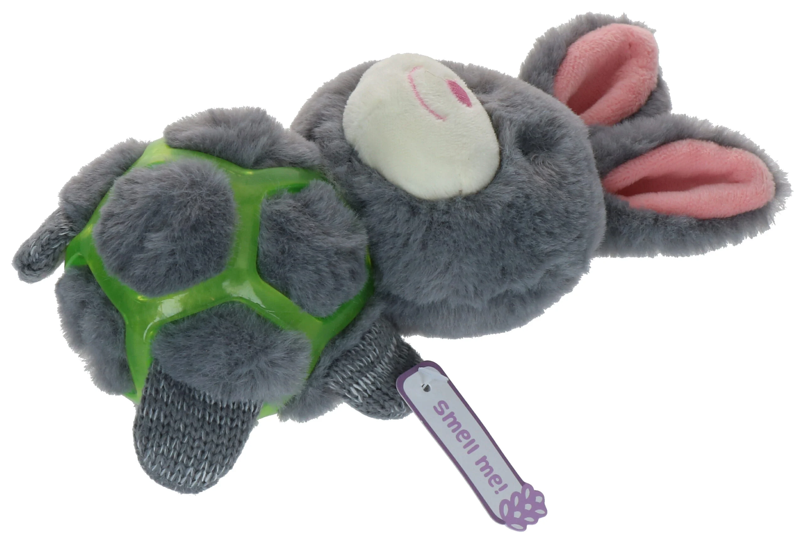 Plüsch Hundekuscheltier in Hasenform mit Quietscher – Bunny Puppy Strappy – Bild 3